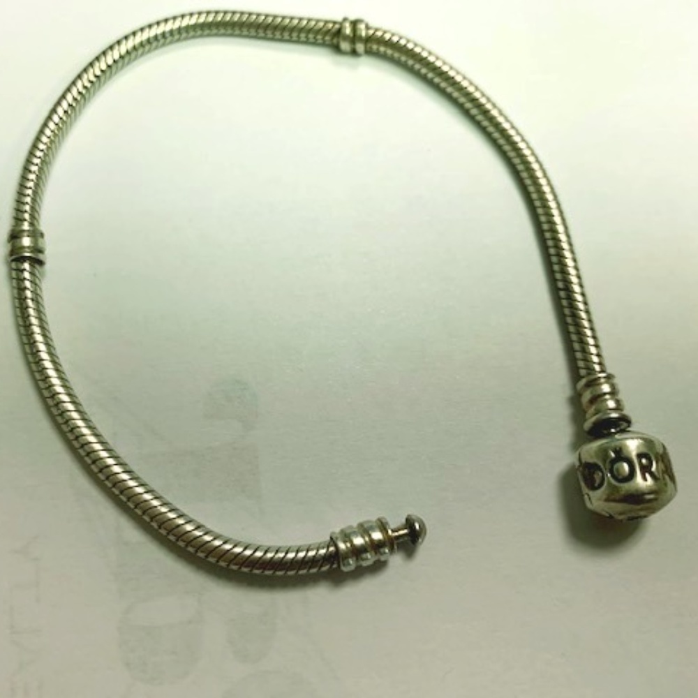 Authentic Pandora Sterling Silver Bracelet